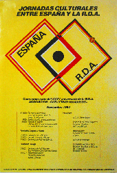 exposicion tematica de carteles  España RDA  , Gregorio Alvarez Iguacel